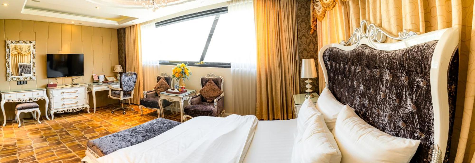 Hoang Trieu Hotel Thành Pho Ho Chí Minh Esterno foto